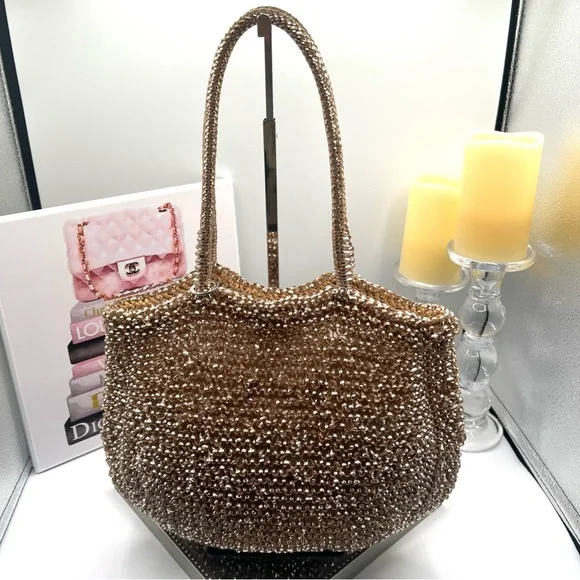 Anteprima Rare Silver/Rose Gold Tote - EUC